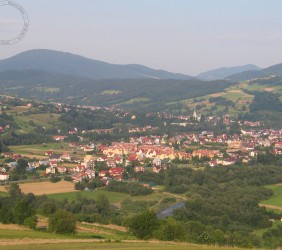 33. Panorama Mszany Dolnej z podnóży Szczebla, 2019 r., fot. Urszula Antosz-Rekucka