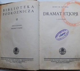 9. 
The only surviving book from the Jewish Library in Mszana Dolna. The library was funded by David Langsam in 1926. Town Library of Mszana Dolna collections. 
