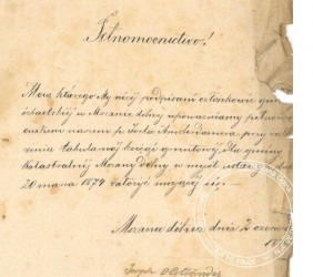 Signature of Josef Holl&auml;nder, the second rabbi of Mszana Dolna, on a notarial deed. Source: The National Archives in Krak&oacute;w, Spytkowice Branch. We would like to thank Michał W&oacute;jcik for sharing this valuable finding.