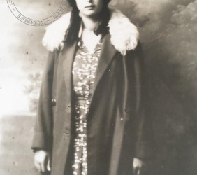 5.	Mila Sch&auml;chter from Mszana Dolna. Source: Helen Krag&rsquo;s family collection.