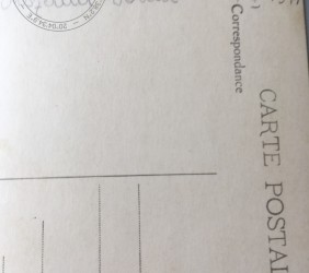 6.	Mila Sch&auml;chter&rsquo;s signature on the other side of the photo. 