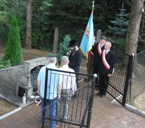 Kadisz podczas uroczystości 70. rocznicy Zagłady mszańskich Żydów