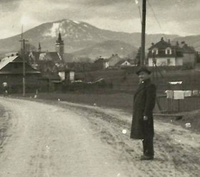 26. Piłsudskiego Street, to the right of the pillar there is Kieśl&oacute;wka &ndash; a house of judge Kisiel built thanks to a loan from Samuel Weissberger; 1938.