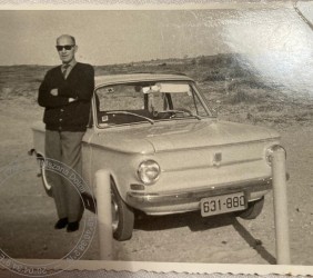 Mosze Jered w swojej nowej ojczyźnie, Izraelu.  Fot. z archiwum córki, Ruth Wolf
