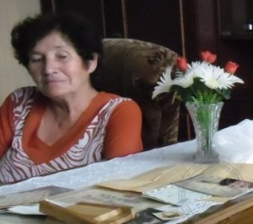 Pani Zofia Kowalczyk, najmłodsza córka Sprawiedliwych Stefanii i Józefa Wacławików. Fot. Urszula Antosz-Rekucka