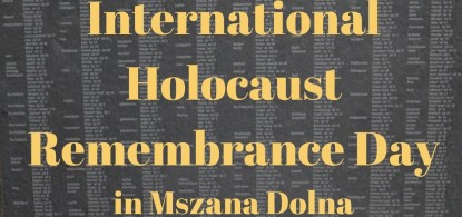 International Holocaust Remembrance Day in Mszana Dolna 