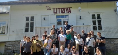 Wizyta studyjna Sztetl Mszana Dolna w  Ut&oslash;ya Learning Center w Norwegii