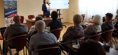 Lokalna telewizja tv28 relacjonuje nasze spotkanie w Urzędzie Miasta 