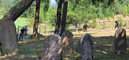 Inauguration of the 3rd edition of the project &lsquo;The Story of the Jewish Cemetery in Mszana Dolna&rsquo; - cleaning of the necropolis and the memorial site