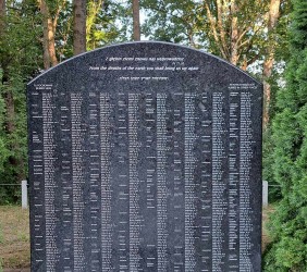 Postawiona przez Fundację Sztetl Mszana Dolna w 2023 r. tablica z imionami, nazwiskami i wiekiem wszystkich Ofiar Zagłady spoczywających na Pańskim oraz tych, kt&oacute;rzy zginęli w innych miejscach, ale byli ujęci na liście. Przywr&oacute;ciliśmy dzięki niej imiona ponad tysiąca Ofiar Zagłady w Mszanie Dolnej, kt&oacute;rzy przez 81 lat spoczywali w masowej mogile bezimiennie