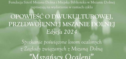 Portal powiatu limanowskiego także zaprasza na nasze spotkanie o Ocalonych