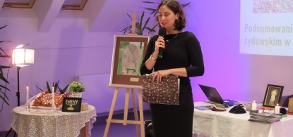 Podsumowanie projektu "Opowieść o cmentarzu żydowskim w Mszanie Dolnej. Edycja 2024" z wernisażem wystawy prac malarskich wykonanych na cmentarzu 