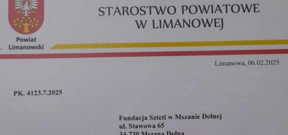 Dotacja od Powiatu Limanowskiego na renowację macew na naszym cmentarzu żydowskim