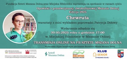 Portal limanowa.in zaprasza na nasze spotkanie o chewrucie z dr Patrycją Dołowy