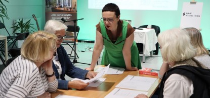 Warsztaty na temat chewruty z dr Patrycją Dołowy 