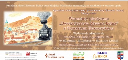 Zapraszamy na warsztaty plastyczne z Tomaszem Krawczykiem 