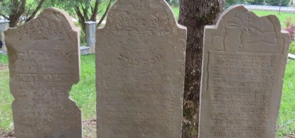 More matzevot at our Jewish cemetery have been renovated
