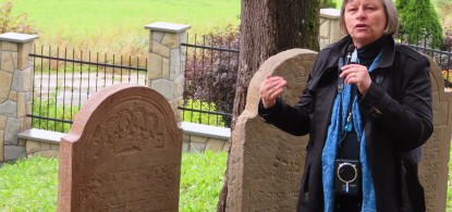 Portal gorczański o naszym oprowadzaniu po cmentarzu żydowskim w ramach Europejskich Dni Dziedzictwa 
