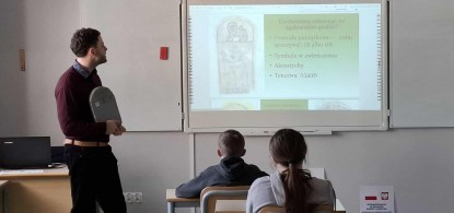 Szkoła Podstawowa nr 2 w Mszanie G&oacute;rnej o spotkaniu autorskim "Opowieści lwa z kamiennej tablicy"