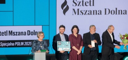 The Sztetl Mszana Dolna Foundation receives the Polin 2025 Special Award