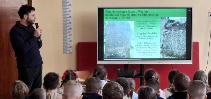 Ostatnie z zaplanowanych na ten rok spotkań w szkołach - tym razem w Kasinie Wielkiej
