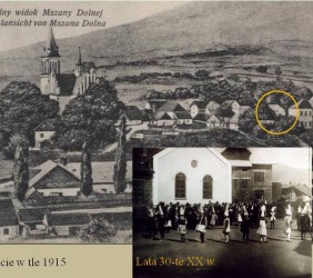 Lokalizacja mszańskiej synagogi
