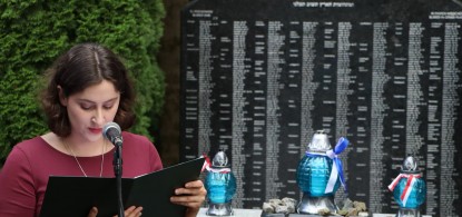 Gł&oacute;wna ceremonia obchod&oacute;w 84. Rocznicy Zagłady w Mszanie Dolnej - Pańskie