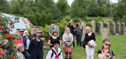 84. Rocznica Zagłady w Mszanie Dolnej - ceremonia pamięci na cmentarzu żydowskim 