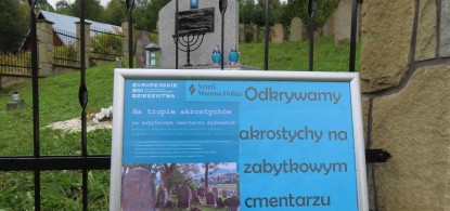 Europejskie Dni Dziedzictwa w Mszanie Dolnej pod znakiem akrostych&oacute;w 